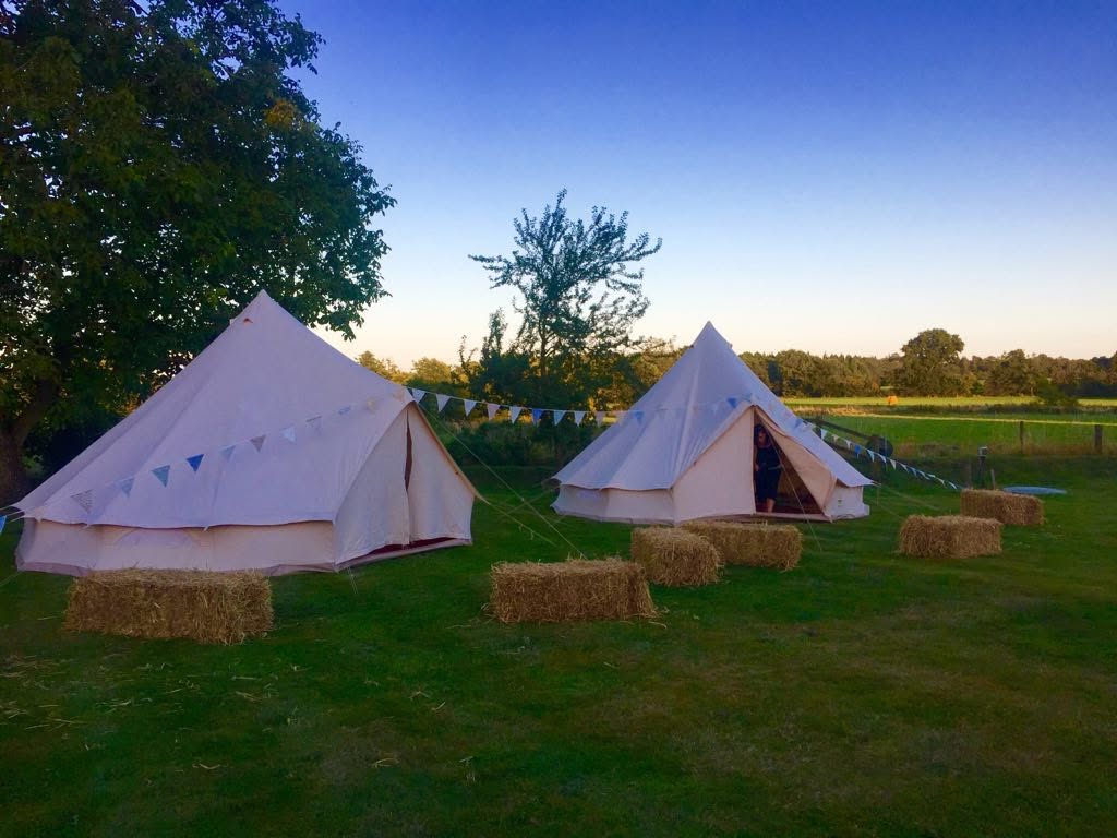 Bell tent details and styling